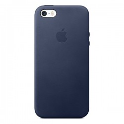 Чехол Кожаный Original Leather Case iPhone 5/5s/SE Blue(10000130)